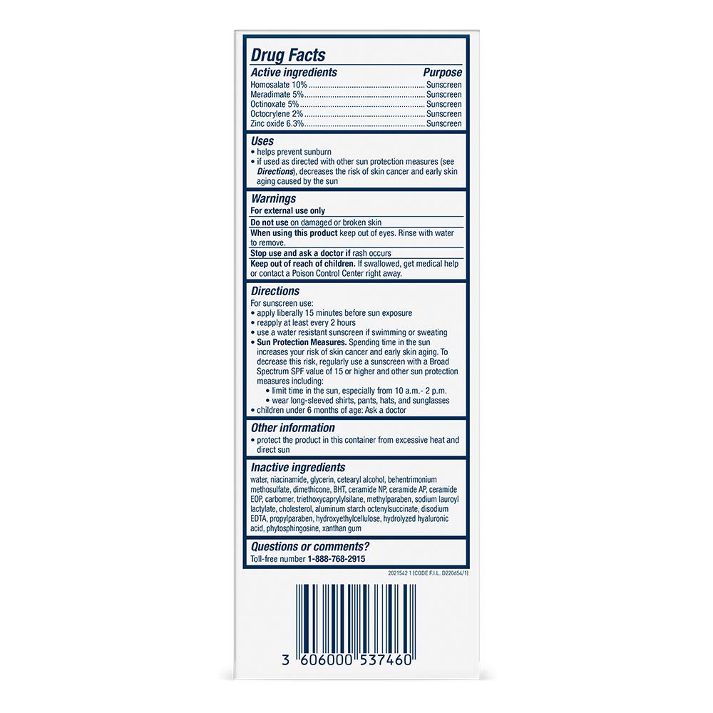 CeraVe Facial Moisturizing Lotion AM SPF 30 | 3 Ounce | Daily Face Moisturizer with SPF | Fragrance Free: Beauty