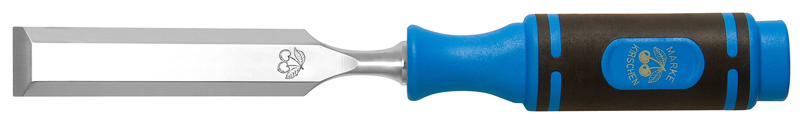 Kirschen 1008022 22 mm Number 1008 Firmer Chisel with 2-Component Handle - Multi-Colour