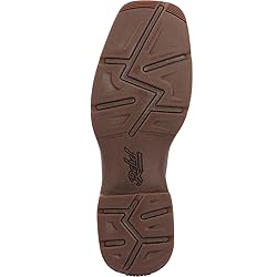 Durango Men's Rebel Western Boot, Orange, 8 Wide