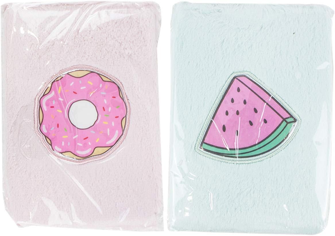 Magical A5 Fluffy Notebook - Available in 2 Designs (Melon or Doughnut)