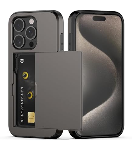 Amazon.com: Nvollnoe for iPhone 15 Pro Case with Card Holder