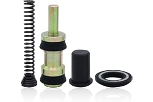 CREATAUTO Front Brake Master Cylinder Rebuild Kit for Harley Models 96-07 Electra Glide, Road Glide, Road King, Street Glide,96+ Softail/Dyna,96-03 Sportster w/Single Disc Rotor, 9/16" Bore, Replaces 45006-96