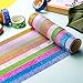 80 Rolls Glitter Washi Masking Tape Set,Great for DIY Decor Scrapbooking Sticker Masking Paper Decoration Tape Adhesive School Supplies