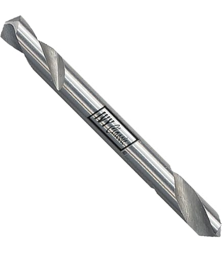 AES Industries 1/8 Double-Ended High Speed Steel Stubby Drill Bits (12 Bits): Aazon.co