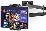 BAISHUN Foldable Tablet Wall Mount, Sturdy Metal