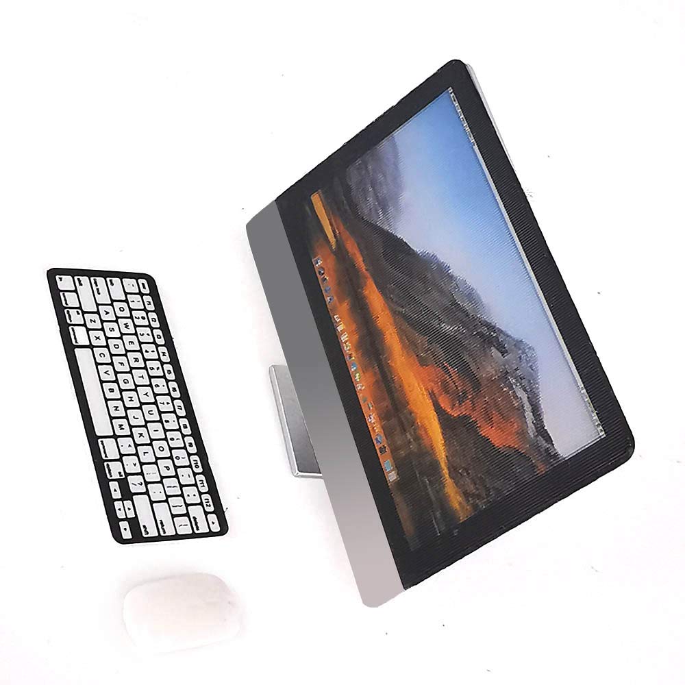 Dollhouse Decoration Miniature Accessories Dollhouse Computer Laptop Tablet Phone Simulation Accessories for Doll 1/6 1/12 Miniatures Play Set - 3 Pcs