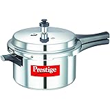 Prestige Popular Aluminium Pressure Cooker, 4 Liters