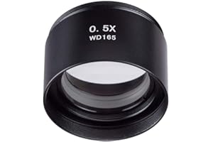 Gsmkey SM05 0.5X Barlow Lens for SM Series Stereo Microscopes (48mm)