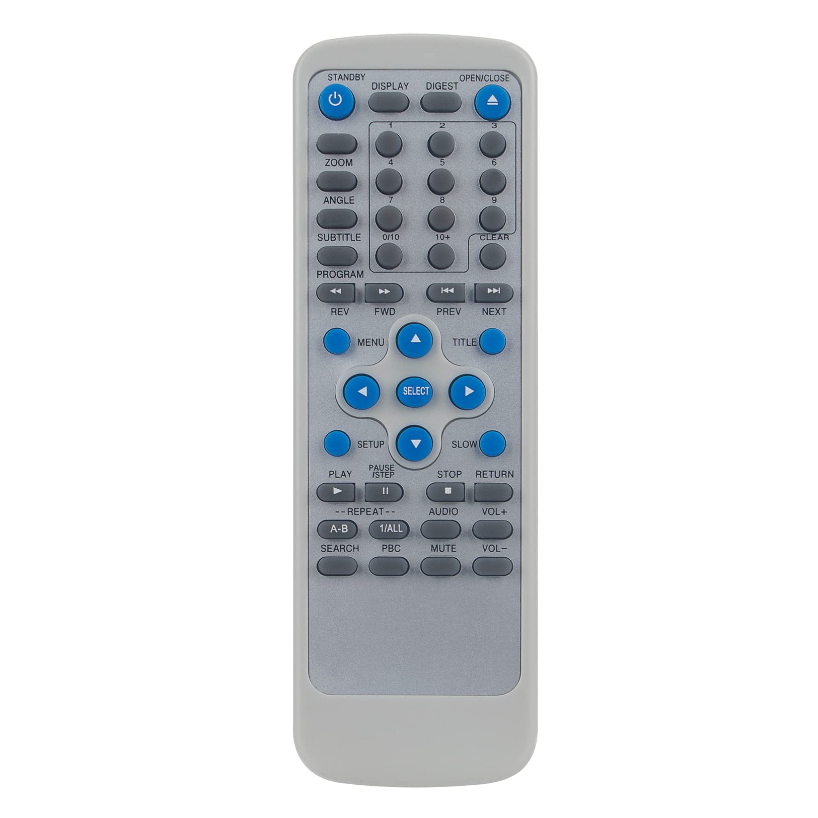 VINABTY DVD74 Replacement Remote Control Compatible with ALBA DVD