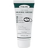 KEZE Waterproof Food Grade Silicone Lubricant Plumbers Grease for Valve Sealant Faucet O Rings 1 oz 1-Pack