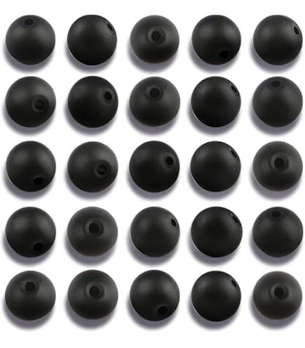BRCbeads Gorgeous Natural Matte Black Onyx Gemstone Round Loose Beads 8mm Approxi 15.5 inch 46pcs 1 Strand per Bag for Jewelry Making