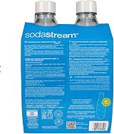 Sodastream 1 Litre Slim Water Bottles Pack of 2 Dishwasher Safe Spirit Terra