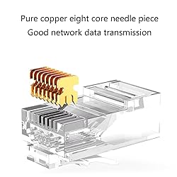 BOUUNCIY M12 4 Pin D Code Female to RJ45 Industrial