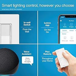 Lutron Caseta Smart Lighting Claro Smart Switch for