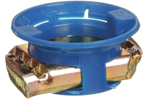 YOOZENA Steel Channel Cone Nut, Galv-Krom Finish