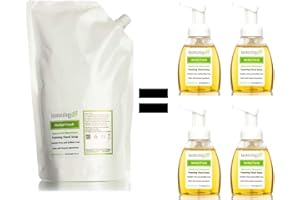 kosmatology Herbal Fresh (Spearmint-Rosemary) Organic Foaming Hand Soap Refill Bag, 34 fl oz