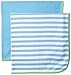 Gerber Baby Boys' 2 Pack Thermal Blankets, Blue, One Size