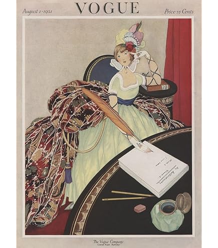 Amazon.com: Vogue Magazine Cover 1914 NVogue Magazine Cover April