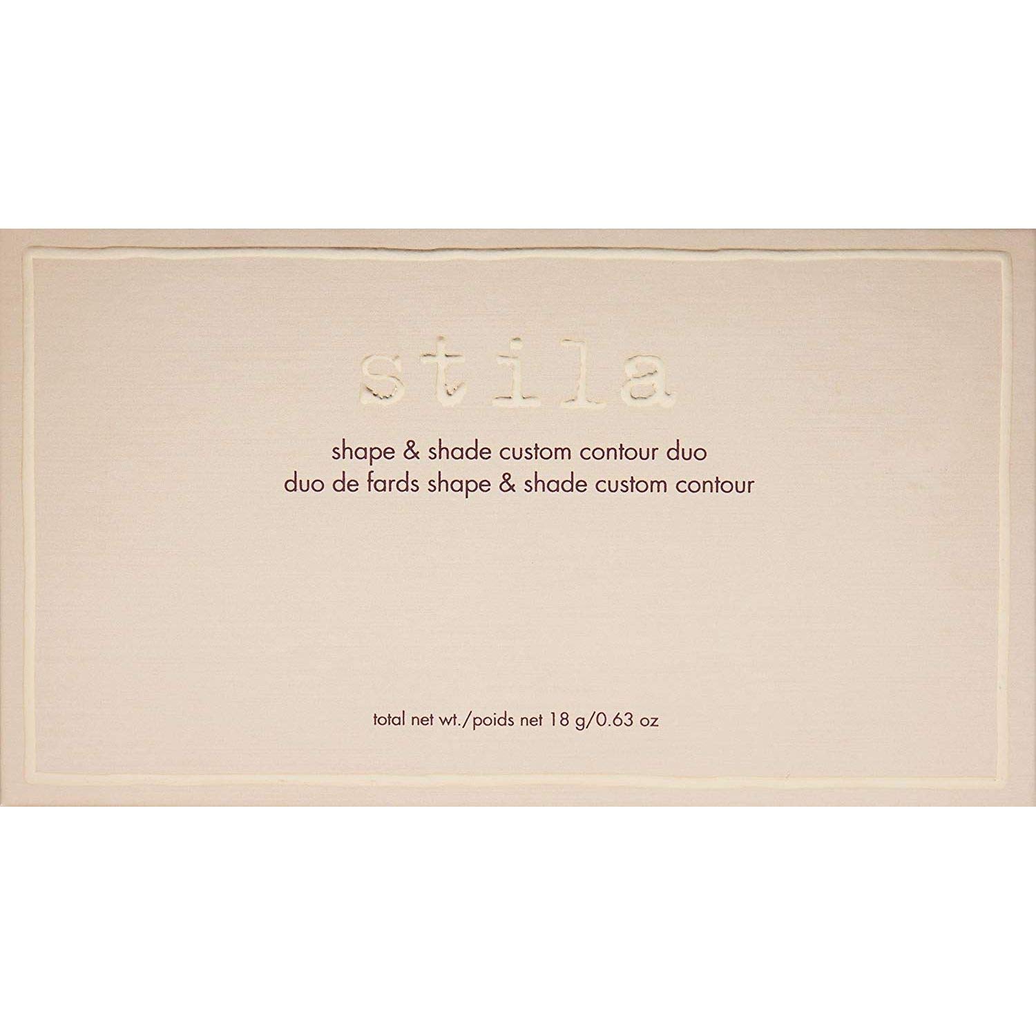 Stila Shape and Shade Custom Contour Duo, Light, 18 g