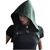 KUOIN Steampunk Cowl Hood Medieval Gothic Cape Cosplay Men Women