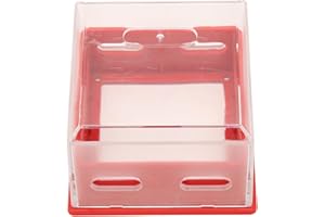 Eminchu Pus Button Switch Protector Waterproof Transparent Emergency Stop Button Switch Cover Guard Durable PC Material for I