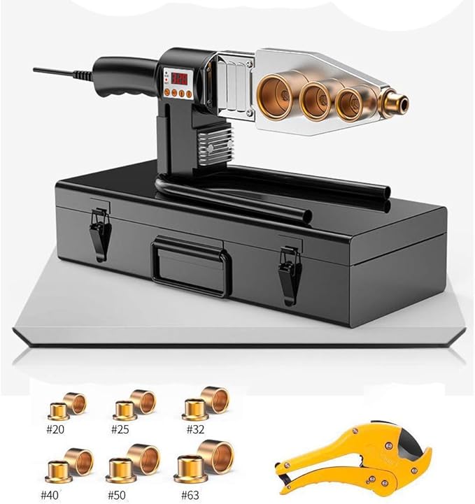 CX TECH Socket Fusion Welder Plastic Pipe Welding Machine Handheld