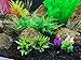 BEGONDIS 5Pcs Aquarium Decorations Fish Tank Artificial Green Water Plants Made of Soft Plastic,Safe for All Fish & Petsthumb 2