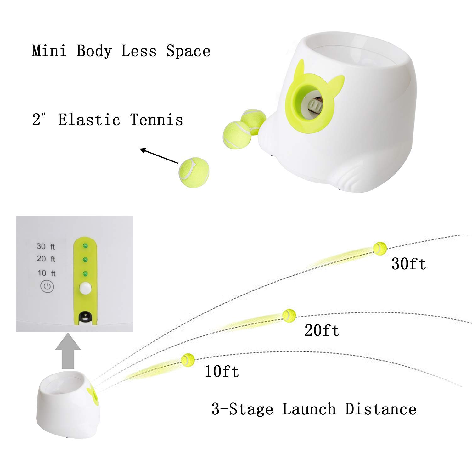 Livebest mini ball launcher Clearance