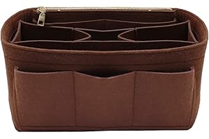 LEXSION Felt Purse Insert Bag Organizer Bag In Bag For Handbag Purse Organizer Fits Speedy Neverfull