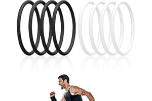 8pcs Patella Bands, Silicone Patellar Tendon Support Straps for Knee Stability Elastic Patella Knee Braces for Men & Women in