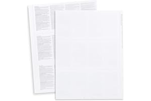 DUTYMARK W2 Blank 3 Up Tax Forms 2024, With Back Instructions (For 50 Employees) Works with Laser or Inkjet Printers | Great for QuickBooks and Accounting Software