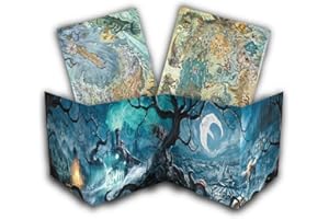 Crooked Moon Game Master Screen by Avantris | Ages 14+ | 4-6 Players