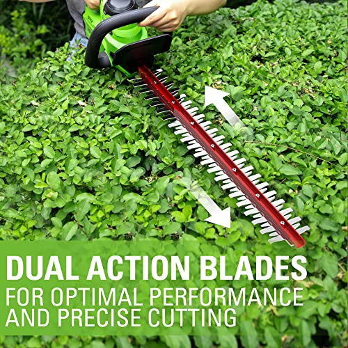 Greenworks 40V 24" Cordless Hedge Trimmer, Tool Only Pricepulse