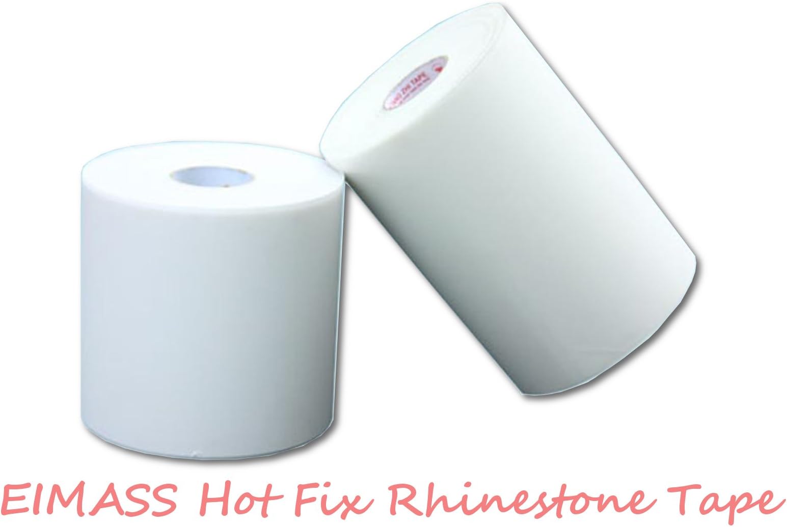 EIMASS (PVC Transfer Paper, 32cm x 100cm), Hot Fix Tape, Iron on Mylar Paper, Silicon & PVC Gems Transfer Tape
