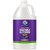 US+ Vegetable Glycerin, Food Grade, USP, 100% Pure - 1 Gallon | For Fog Machines, Skin, Hair, Soaps &amp; More, Pharmaceutical &amp; Food Grade, All-Natural Moisturizer