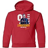 KING THREADS Lewandowski Barcelona Forward 2022 Football Fans Youth Hooded Sweatshirt