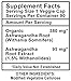 Ashwagandha Root Capsules - Organic (Withania Somnifera) + Root Extract - Ayurvedic Superhero Herb - 100% Vegetarian & Gluten Free 90 Veggie Capsules - True Herbal Supplement
