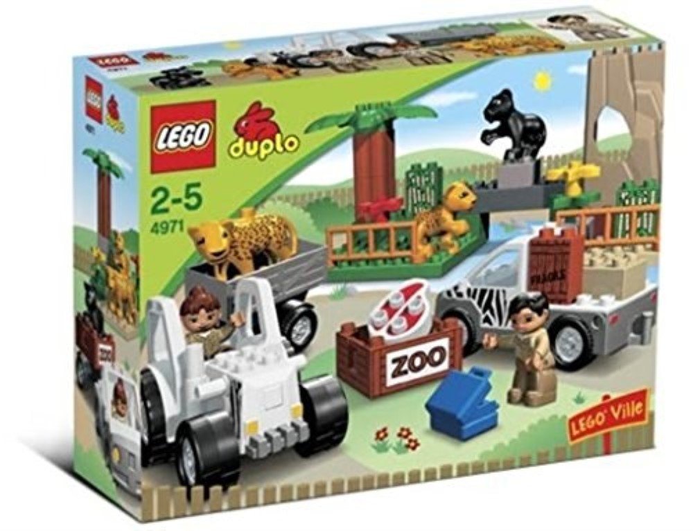 ville tierpflegerset mit transporter lego duplo 4971 bauklotze bausteine spielzeug suenaacampo com