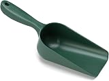EarlyGrow MPL50084/G Small Green Plastic Handy Garden Scoop for Soil and Potting view 2