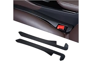 Figpade 2PCS Car Seat Gap Filler,Flexible Car Gap Filler Avoids Phones Keys Purses from Falling Provides Gap Filler for Car,Universal Car Blocker Between Seats Car Accessories Interior