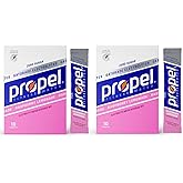 Propel Powder Packets, Raspberry Lemonade With Electrolytes, Vitamins and No Sugar, 20 Count (Pack of 2) - in GARIZZE Box