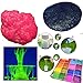 DIY Slime Lab Kit - Sugoiti [2019 Upgrade] Make Your Own Colourful Non Toxic Clay Slime，Glow in the Dark Powder，Fun Science & Chemistry Pre Learning Activity for Boys & Girls of All Ages
