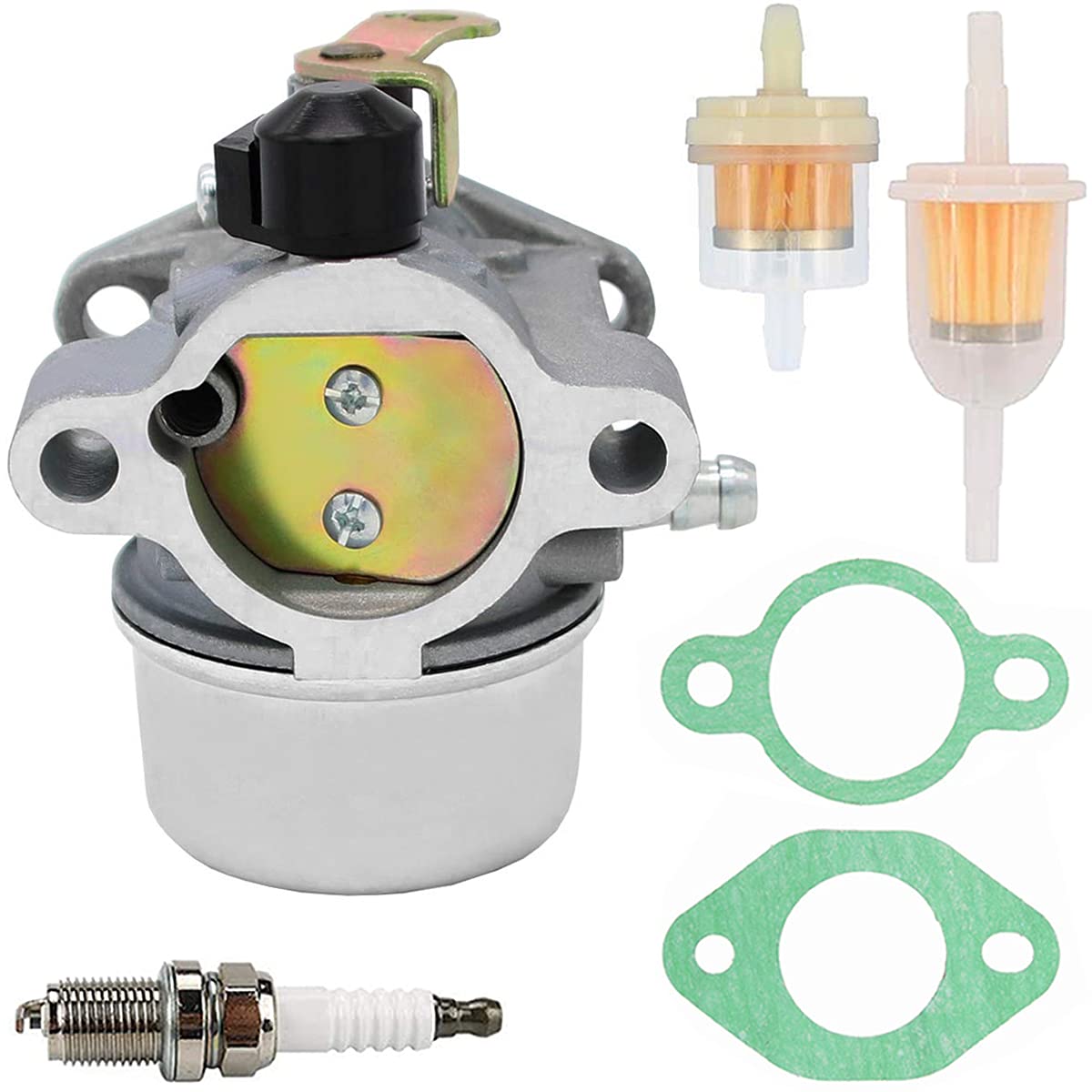 ZAMDOE Carburetor for Kohler CV12.5 CV13S CV13T CV14 CV14S CV15 CV15S CH 13 14 15 13Hp 14Hp 15Hp Engines, with Gaskets Spark Plug Fuel Filter