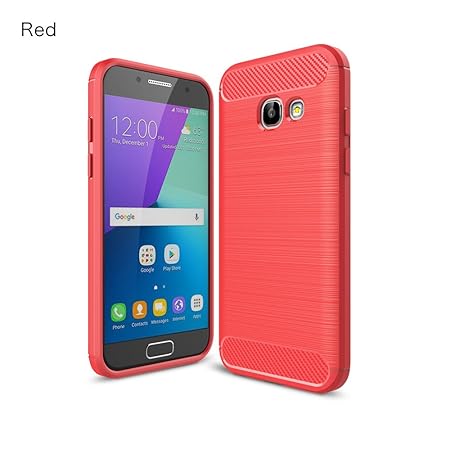 Nutbro Samsung Galaxy G530 Case Super-Slim Anti-Slip Grip Carbon Fiber Hybrid Rubberized Full Body Protector Cover Premium Fl