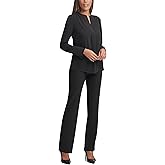 Calvin Klein Womens Sleeveless Collared Twist Front Blouse