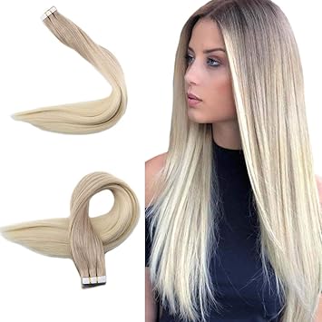 Amazoncom Extensiones De Cabello Humano Easyouth 20