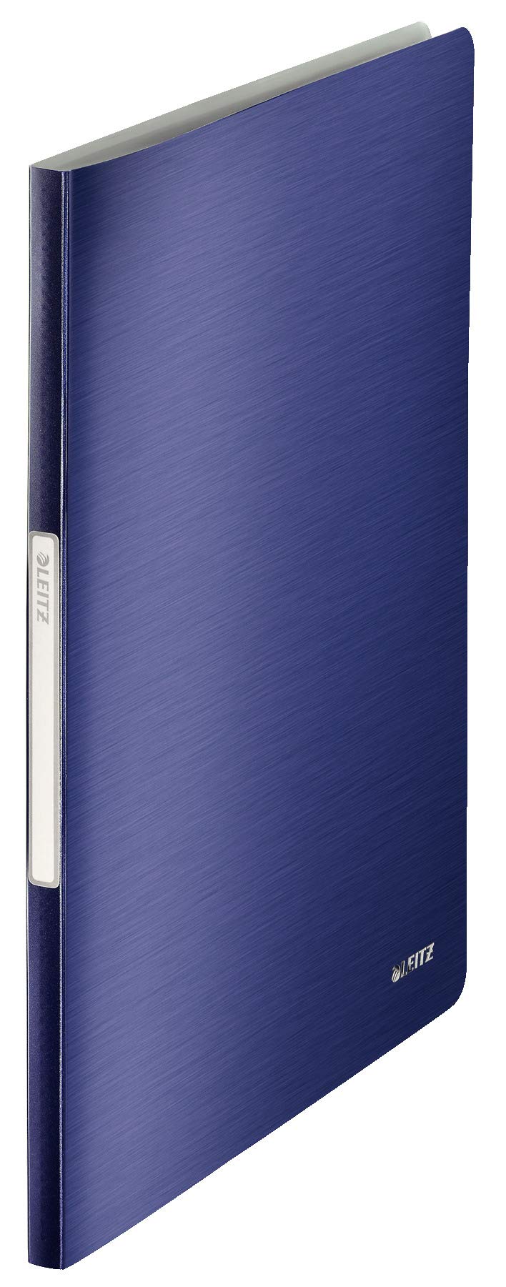 Leitz A4 Display Book, 40 Pockets, 80 Sheet Capacity, Transparent Pockets, Titan Blue, Style Range, 39590069