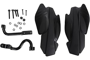 Aramox Hand Guard Black Strong Replacement, 2876846 2879380 2889341 for Polaris Sportsman Scrambler 400 450 570 850 XP 1000