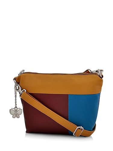 Butterflies Womens Sling Bag (Mustard) (BNS 0610MSD)