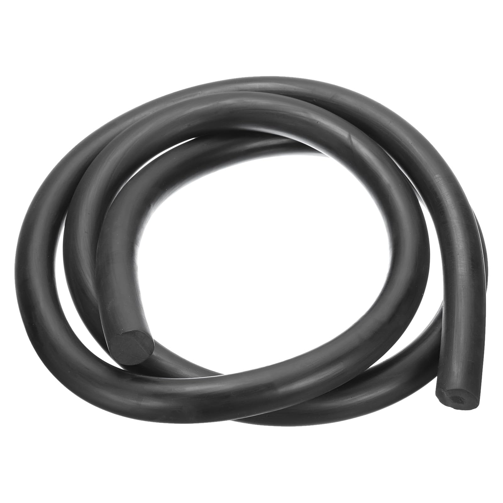 PATIKIL 1 Inch x 6.6 Feet Backer Rod, Hard Solid Nitrile Rubber Rope Caulk Crack Gaps Joint Filler Weather Stripping for Home Construction, Industrial Equipment Gasket DIY，Black